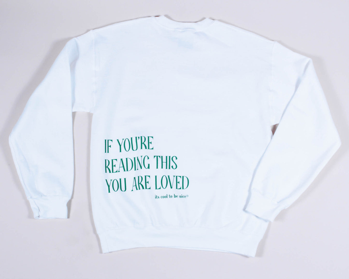 "You are Loved" Crew Neck Sweater